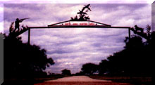 SAHA Night Entrance